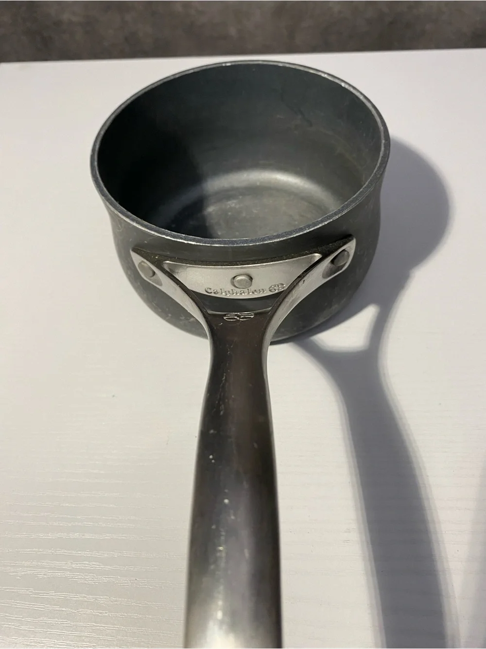 Calphalon Unison Slide 1 QT Saucepan 8701 Hard Anodized Nonstick Pot No Lid